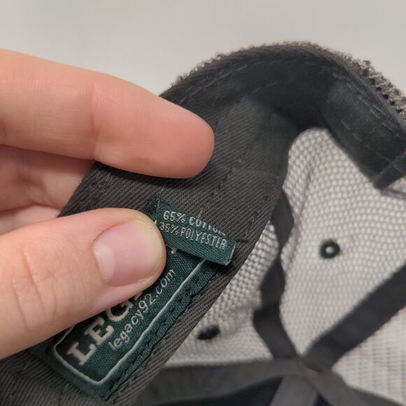 Dyna Home Solutions Snapback Mesh Back Trucker Hat Gray One Size Legacy - Picture 8 of 8